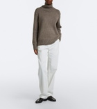 The Row Soft eel leather loafers