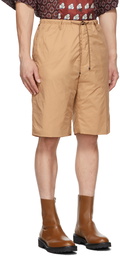 Dries Van Noten SSENSE Exclusive Beige Lightweight Nylon Shorts