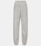 Bottega Veneta Trompe l'œil leather sweatpants