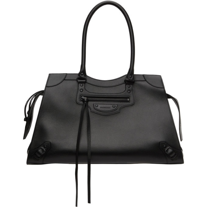 Photo: Balenciaga Black Large Neo Classic Top Handle Bag