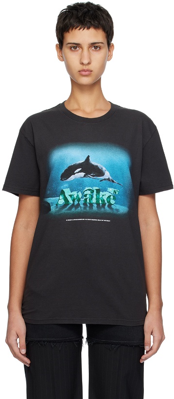 Photo: Awake NY Black Orca T-Shirt