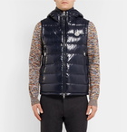 Moncler - Lanoux Quilted Shell Hooded Down Jacket - Men - Navy