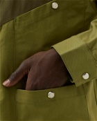 Bstn Brand Workwear Warm Up Jacket Green - Mens - Denim Jackets/Overshirts