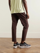 ON - Movement Tapered Stretch Recycled-Jersey Trousers - Brown