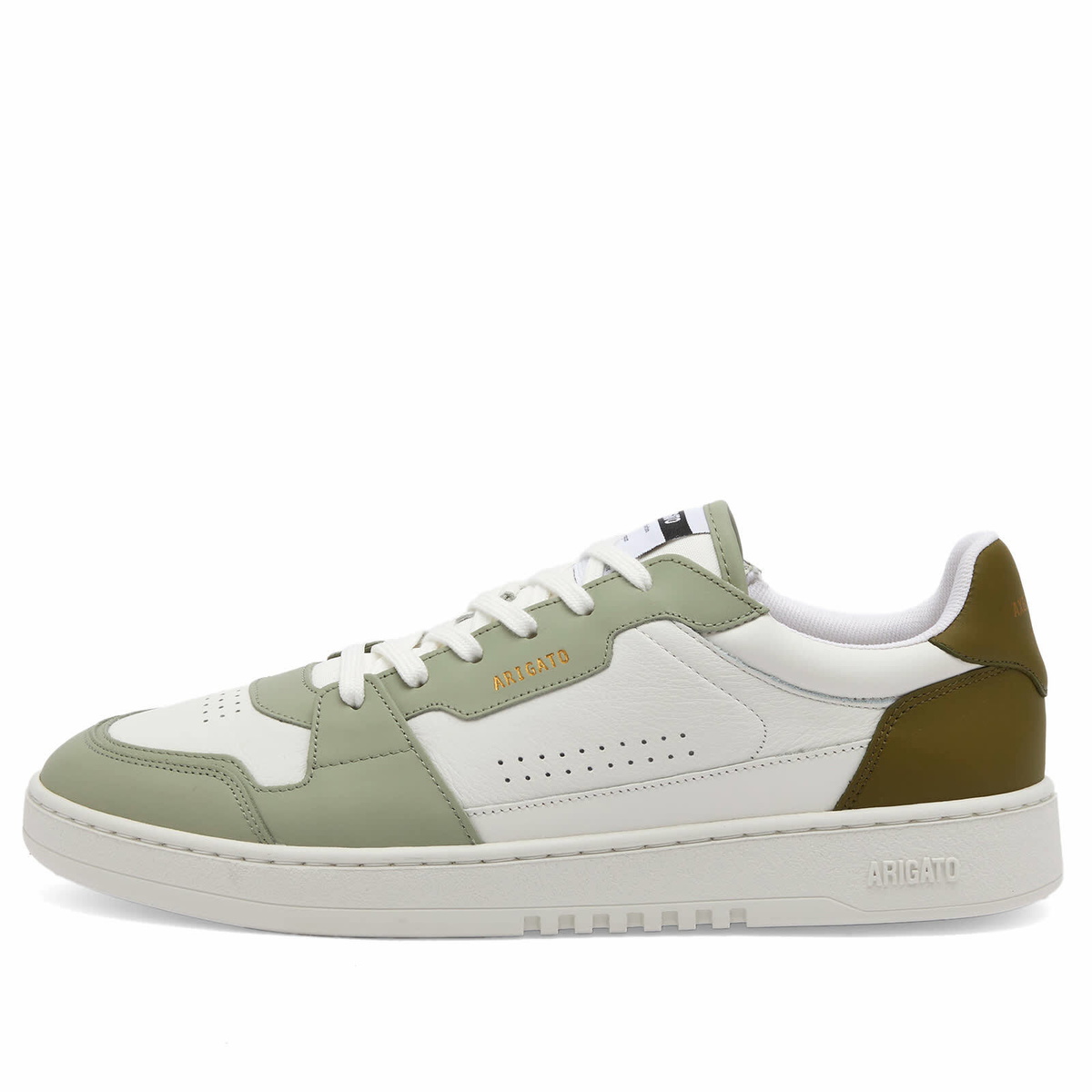 Axel Arigato Men's Dice Lo Sneaker in White/Green Axel Arigato Axel Arigato Men's Dice Lo Sneaker in White/Green Axel Arigato