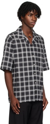 Marni Black Check Shirt