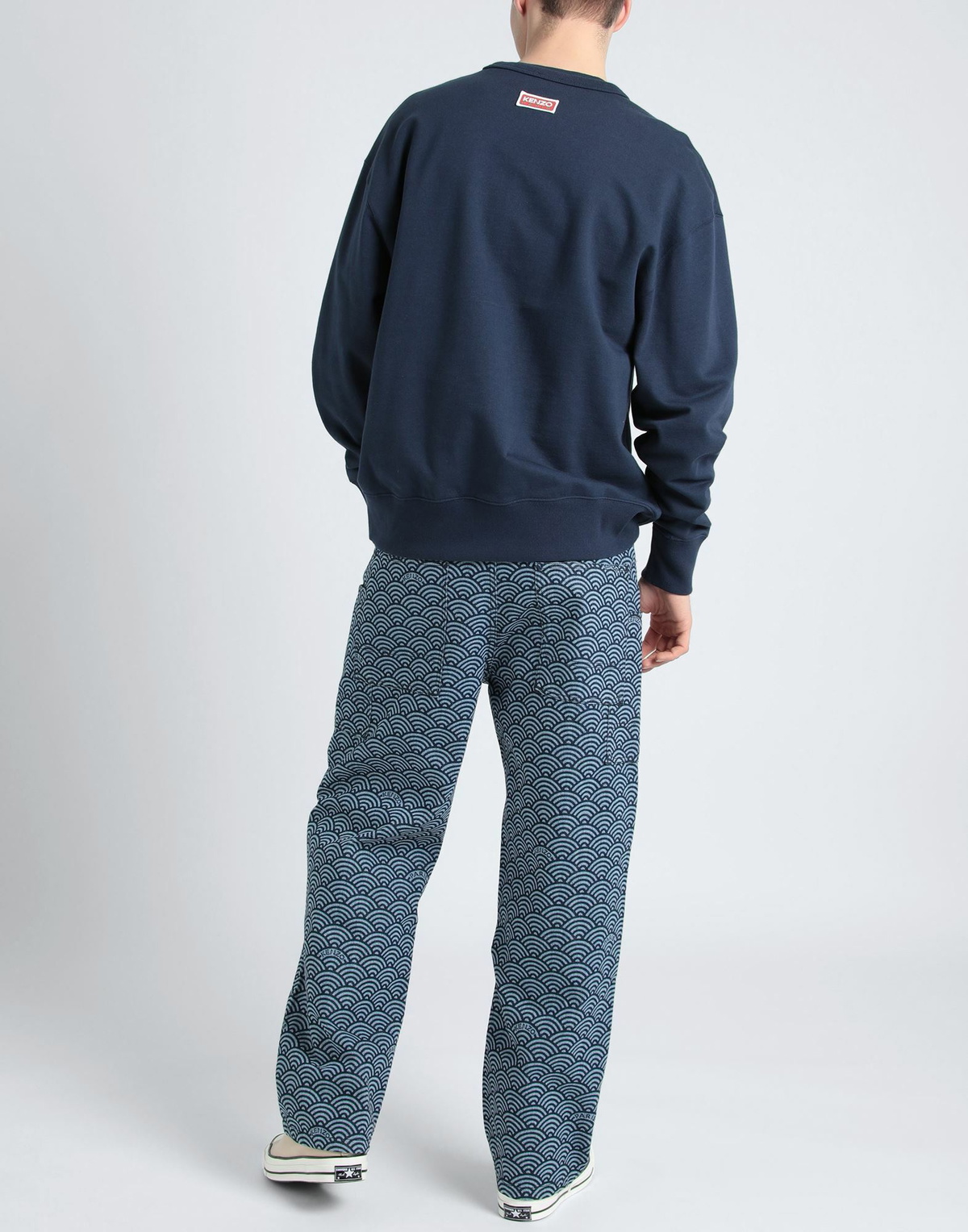 Kenzo Mens Sweatshirt in Navy