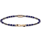 Luis Morais - Bead, Sapphire and Gold Bracelet - Blue