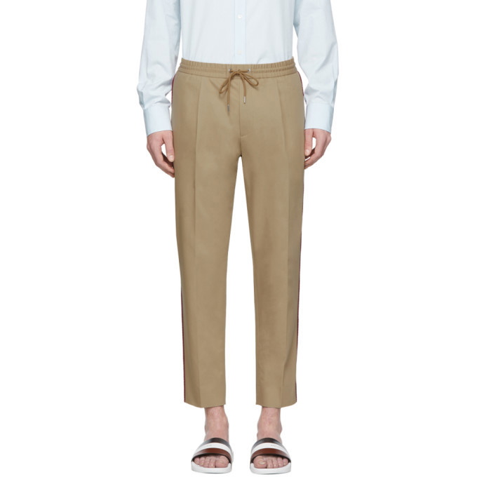 Photo: Moncler Tan Cotton Trousers