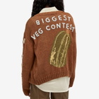 Story mfg. Women's Twinsun Cardigan in Brown Contest