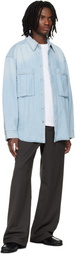 AGOLDE Blue Clark Denim Shirt