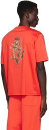Lanvin Red Botanica T-Shirt