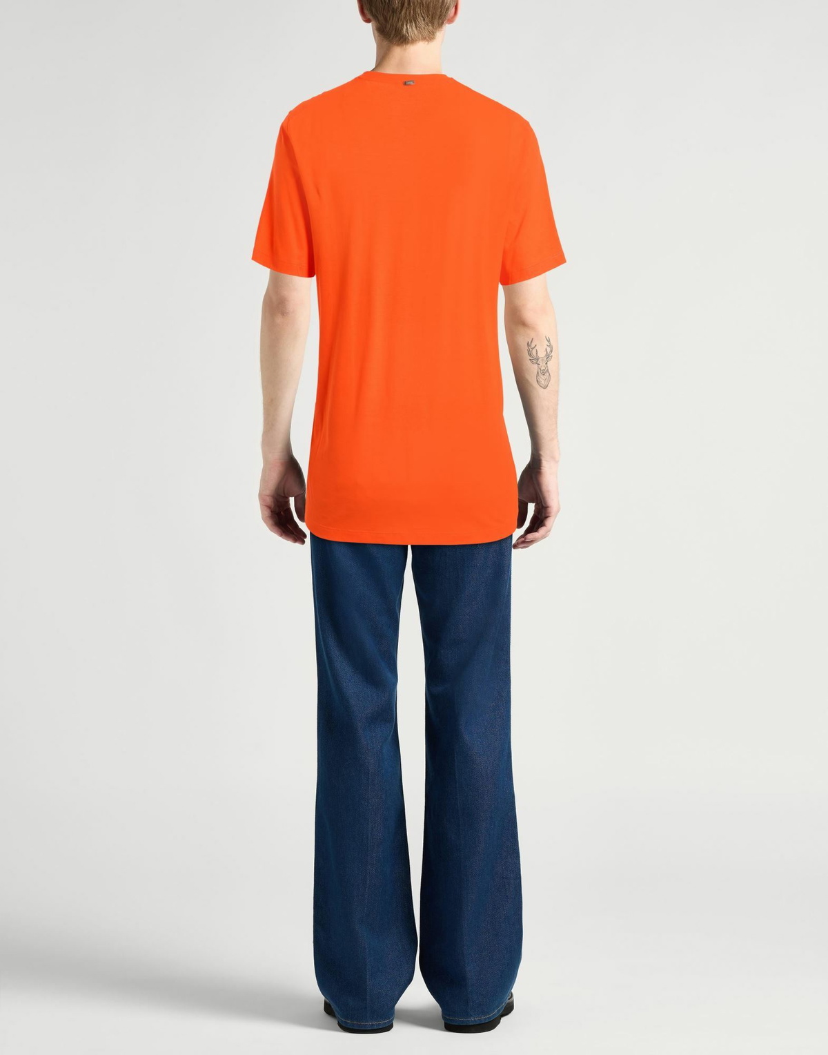 Herno Mens T-shirt in Red