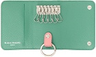 Maison Margiela Pink & Green Four Stitches Keychain