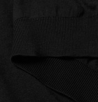 John Smedley - Belden Slim-Fit Knitted Sea Island Cotton T-Shirt - Black