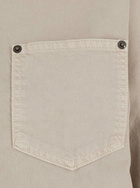 Haikure tamu Beige Dress With Drop Shoulders And Logo Patch On The Back In Cotton Woman