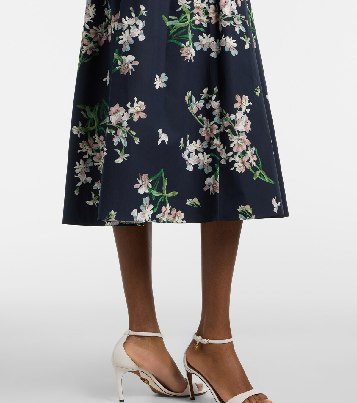 Erdem Floral cotton midi dress