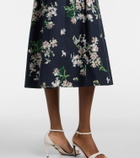Erdem Floral cotton midi dress