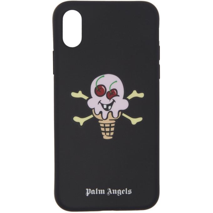 Photo: Palm Angels Black Ice Cream iPhone X Case