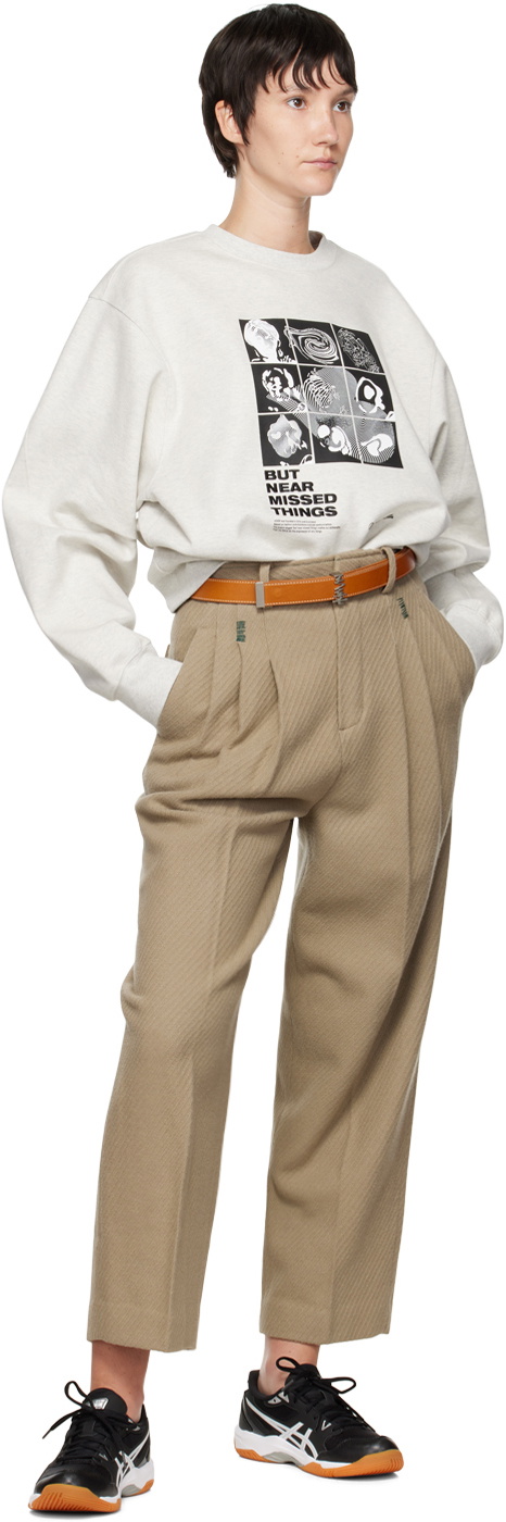 ADER error Brown Zigzag Belt ADER error
