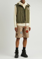 Moncler Genius 1 Moncler JW Anderson Tryfan Cotton-blend Gilet Green