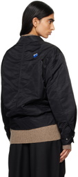 ADER error Black Significant TRS Tag Jacket
