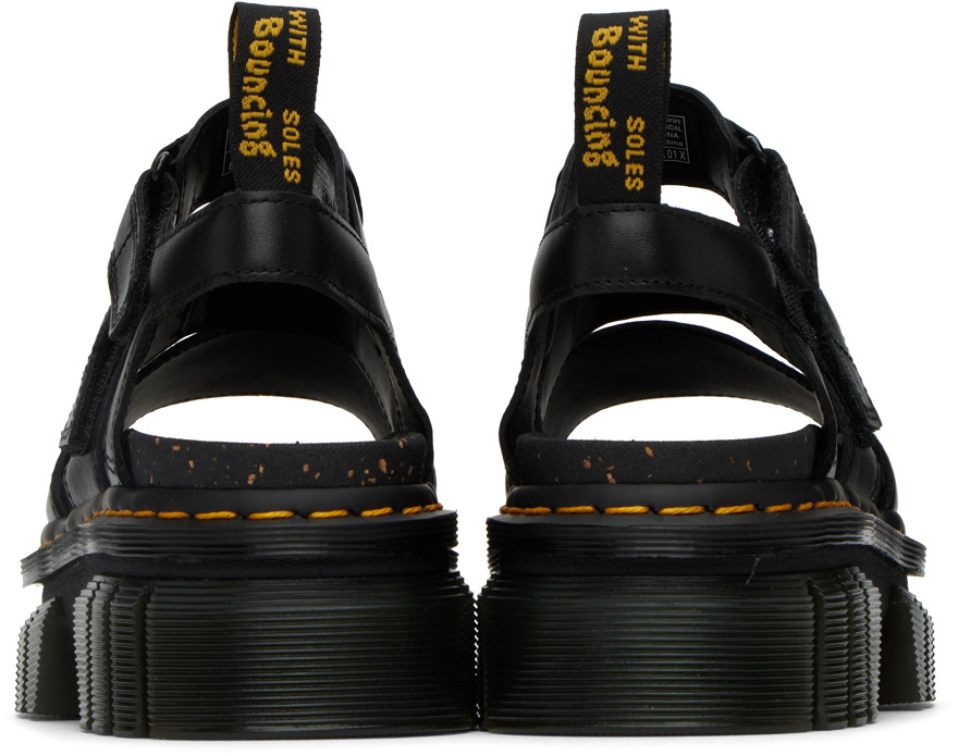DR. MARTENS Ricki 3 STRAP SANDAL ブラック Dr. Martens Ricki 3 Strap Sandal (Contrast Sole) | Sneex 3rd