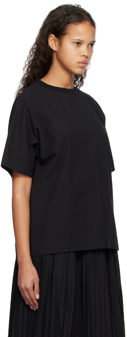 Subtle Le Nguyen Black Crewneck T-Shirt