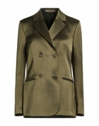 Officine Générale Womens Blazer Dark in Green