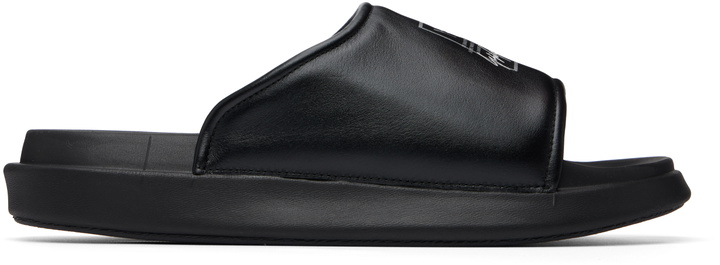 Photo: Y-3 Black Y-3 Slides