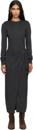 Isabel Marant Gray Jozira Maxi Dress