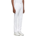 Boss White Stanino Trousers