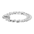 Emanuele Bicocchi SSENSE Exclusive Silver Cuban Chain Bracelet