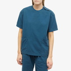 Snow Peak Women's Recycled Cotton T-Shirt in Blue