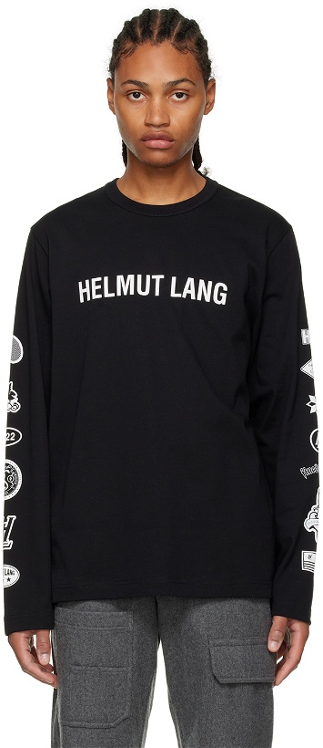 Photo: Helmut Lang Black Societas Long Sleeve T-Shirt