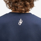 JW Anderson Men's Real Sleep Printed Sweatshirt in Dark Navy