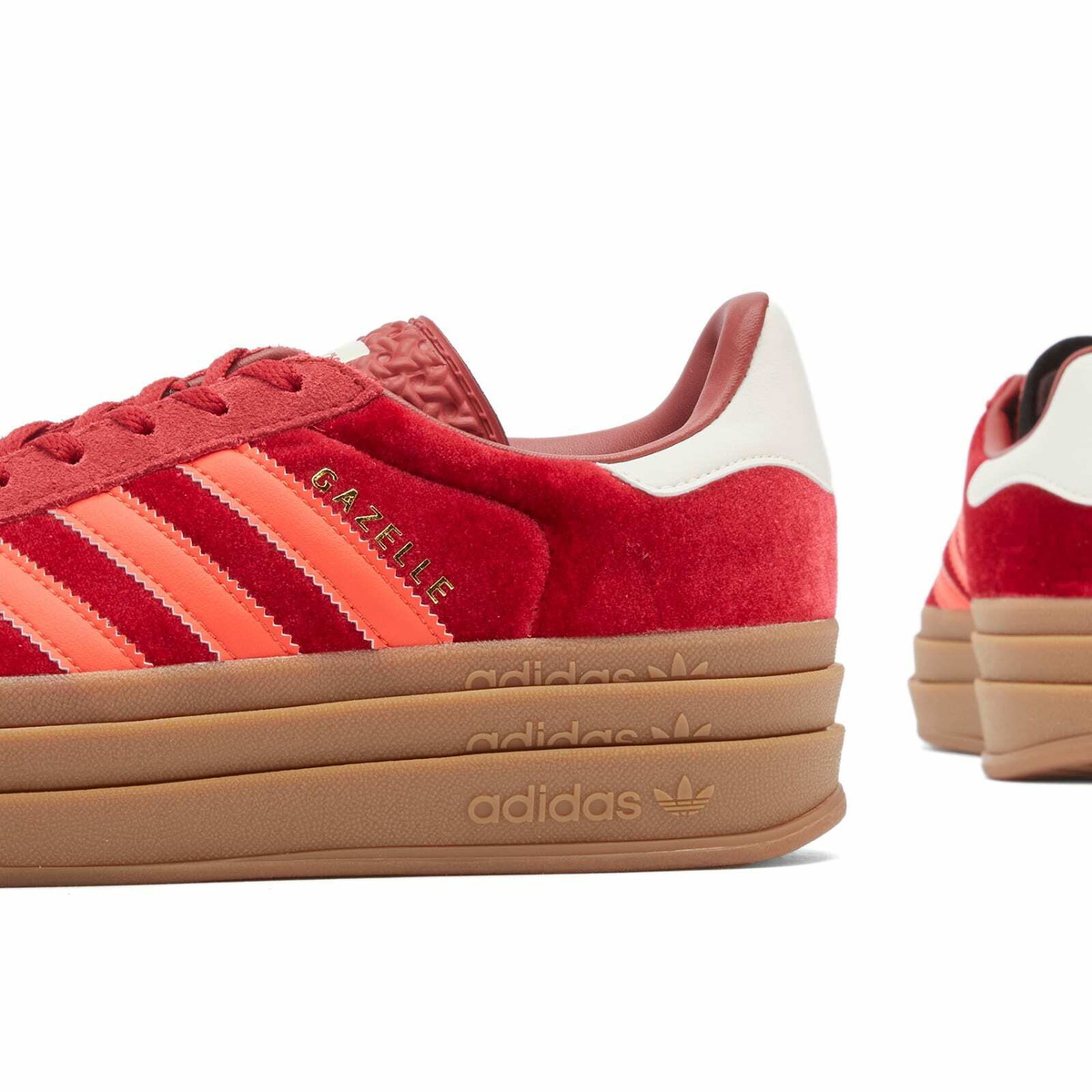 adidas gazelle silver green womens adidas Gazelle Bold - Women's main image 0