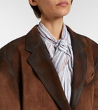 Acne Studios Suede blazer