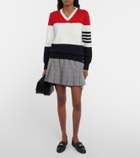 Thom Browne - Striped intarsia cotton sweater
