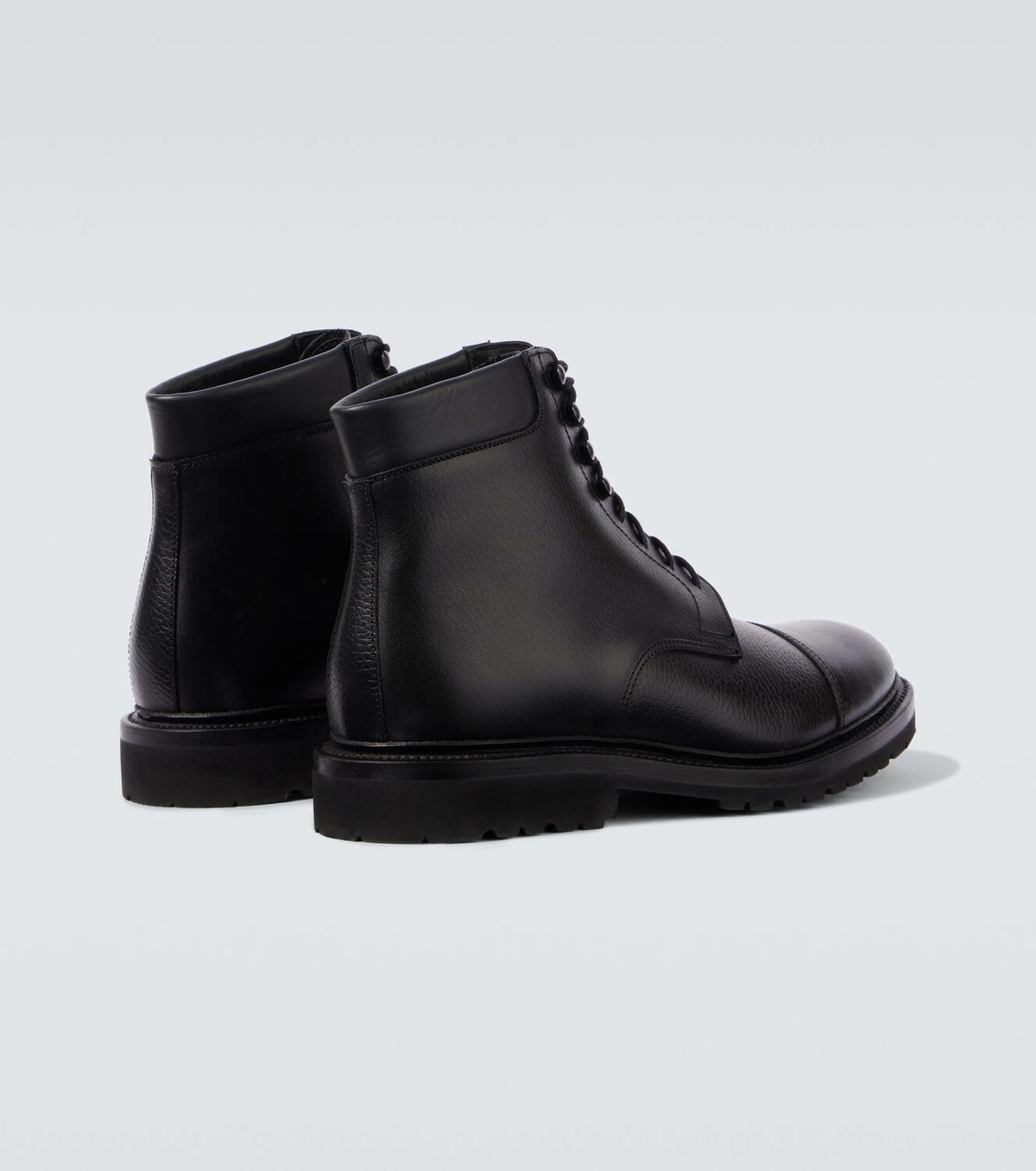 George Cleverley Taron II leather lace-up boots