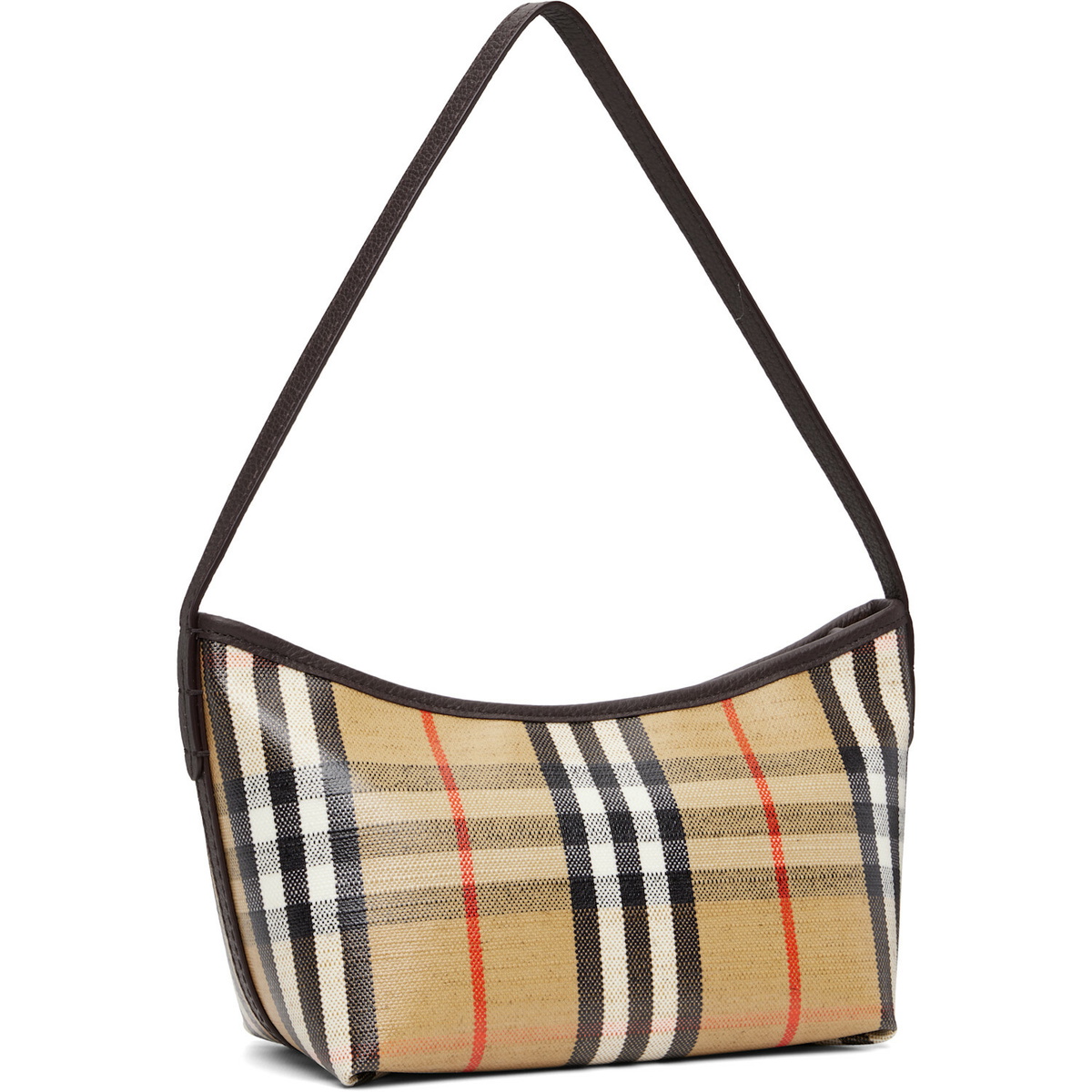 Burberry Beige Mini Highlands Shoulder Bag​
