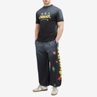 Palm Angels Men's Paradise Palm Sweat Pants in Black/Yellow