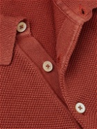 Boglioli - Cotton-Piqué Polo Shirt - Red