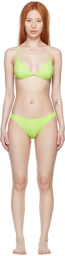 Photo: Nu Swim Green Yes/Low Bikini Set