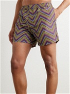 Missoni - Slim-Fit Mid-Length Printed Shell Swim Shorts - Green