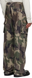 424 Khaki Camo Cargo Pants