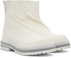 424 White Marathon Boots