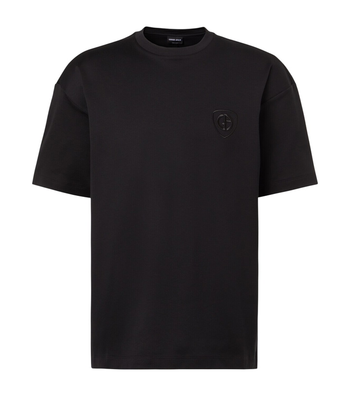 Photo: Giorgio Armani Cotton jersey T-shirt