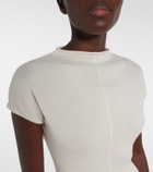 Tove Lenore knitted wool and silk midi dress