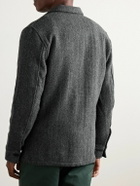 Sid Mashburn - Herringbone Harris Tweed Chore Jacket - Gray